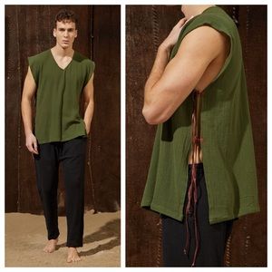 CARAVANA Men Shirt ZEUS in GREEN